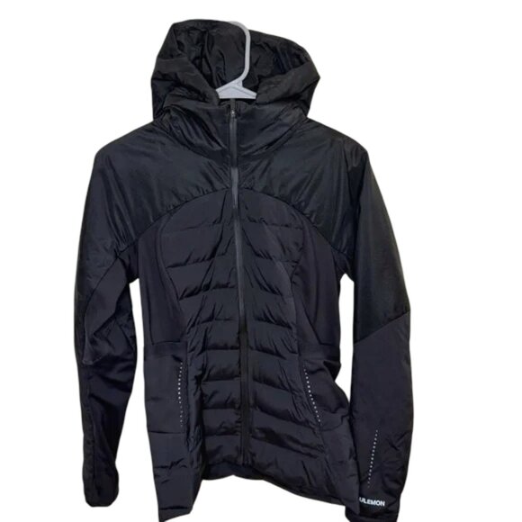 Lululemon Black Hooded Jacket - Picture 1 of 3